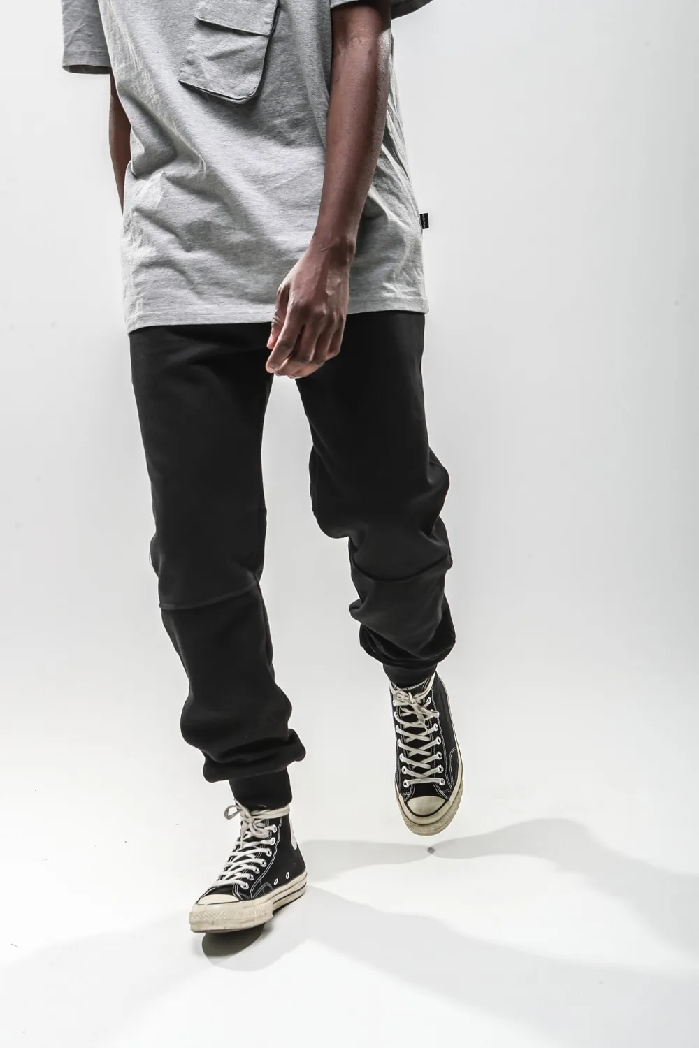 VFIVEUNFOUR 2019 New Arrivals Color Block Patchwork Hip Hop Fashion Men Pants Casual Harem Jogger Elastic Waist SweatPants 