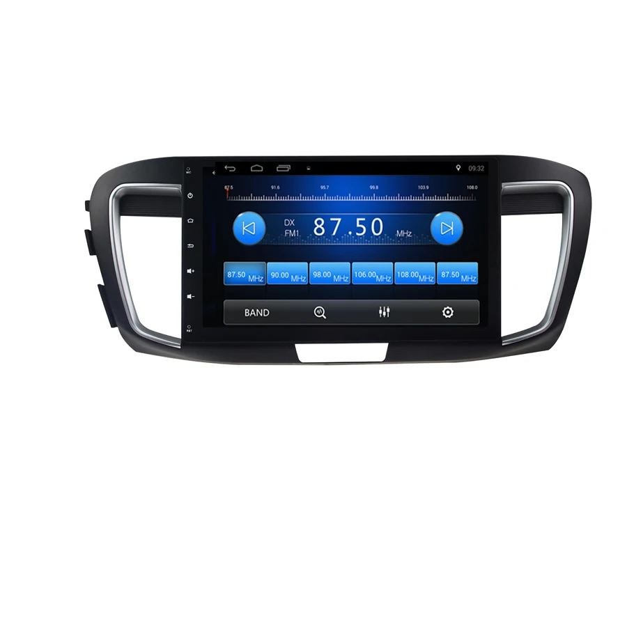 Cheap OTOJETA car accessories for Honda Accord 9th 2.0 2016 gps navigation android 8.1 stereo headunits radio recorder carplay players 1