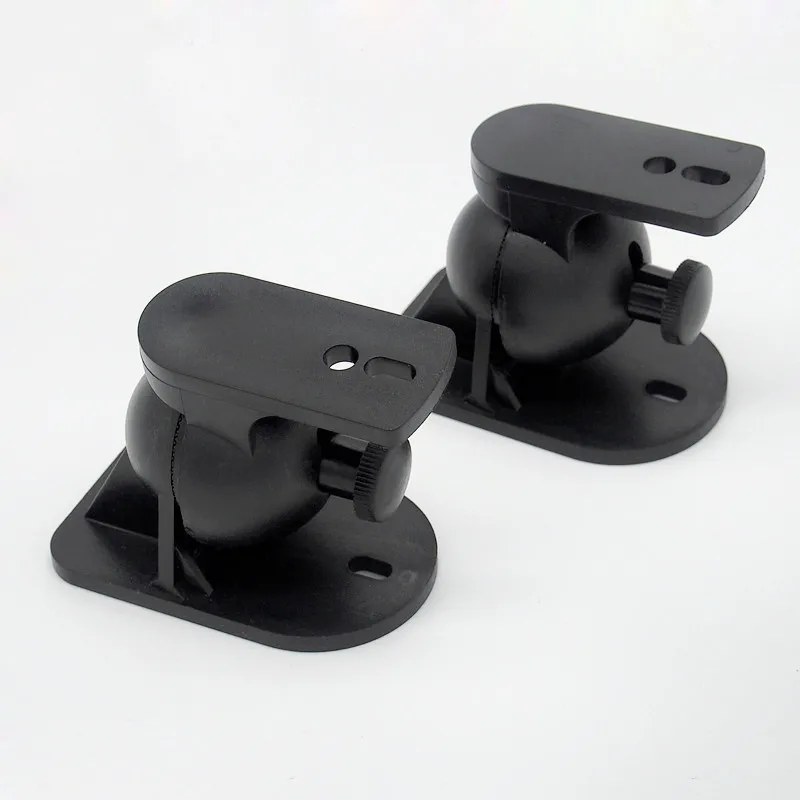Finlemho 2PCS Rotatable Speaker Wall Mounting Bracket Stand For
