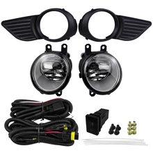 Buy Auto Parts for Toyota Sienna 2011 Fog Lamp Assembly Yellow 4300K 55W 12v High Power Work Front Light Fashion Car Accessories Free Shipping