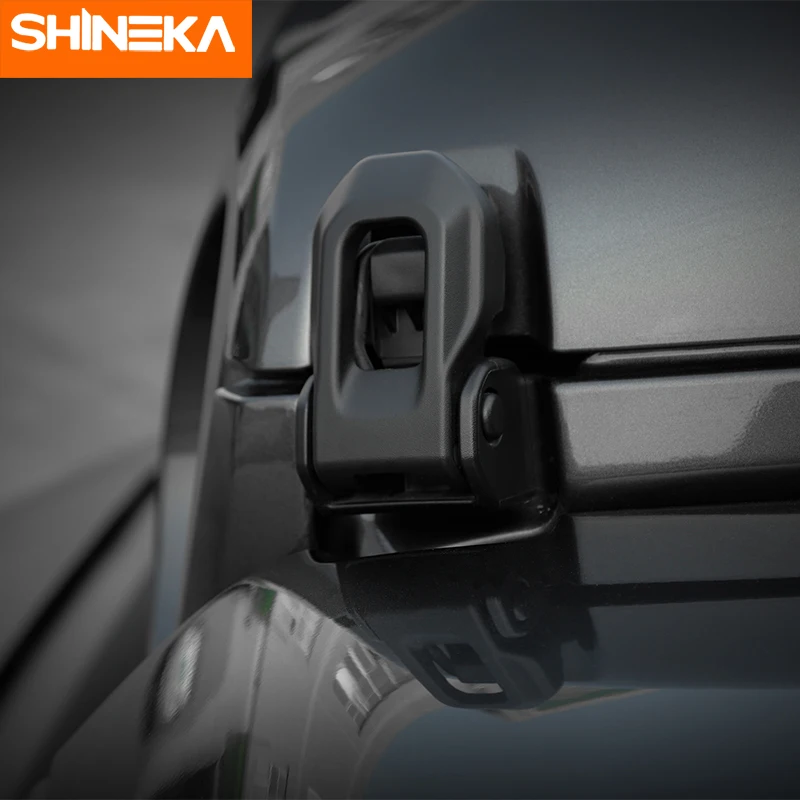 SHINEKA Автомобильная наклейка s для Jeep Wrangler JL 2018 декоративная хромированная на