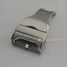 18 мм верхняя Пряжка из нержавеющей стали для parnis Мужские часы