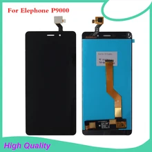 Высокое Качество Для Elephone P9000 ЖК-Дисплей С Сенсорным Экраном Дигитайзер Для Elephone P9000 жк-экран Бесплатные Инструменты,