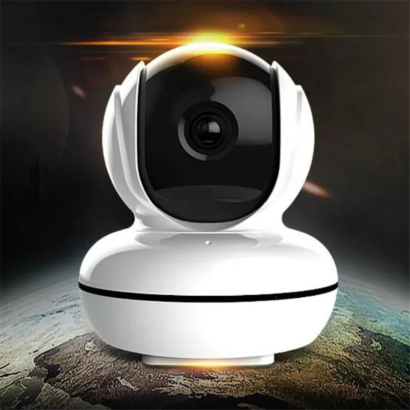 

PLYMOTON Infrared Night Vision IP Camera 720P Two-way Audio Wireless Video Surveillance Camera Home WiFi Security Monitor