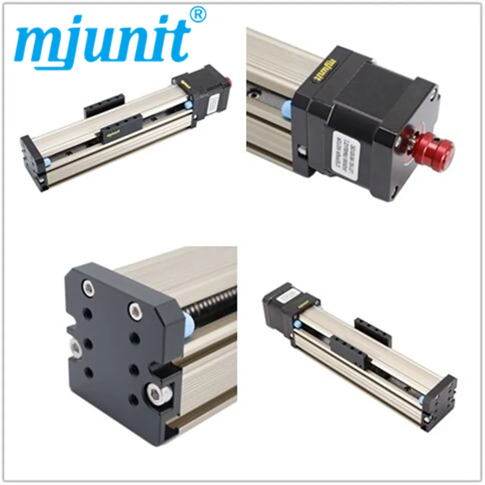 

Mjunit Precision CNC MJ42 linear guide slide table screw rod set of 42 motor electric manual 200mm stroke