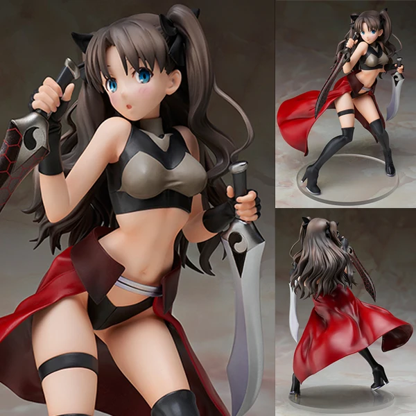 

November 2016 update hot anime Fate/stay night Characters Tohsaka Rin action figure Fate zero sexy girl Rin Tosaka toys KC0112