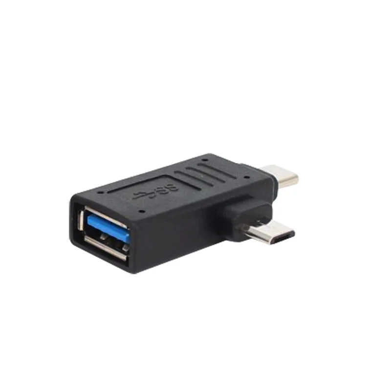 USB кабель 3,1 2 тип-c штекер микро USB Женский адаптер типа OTG C для Letv Xiaomi Android телефонов GDeals-15