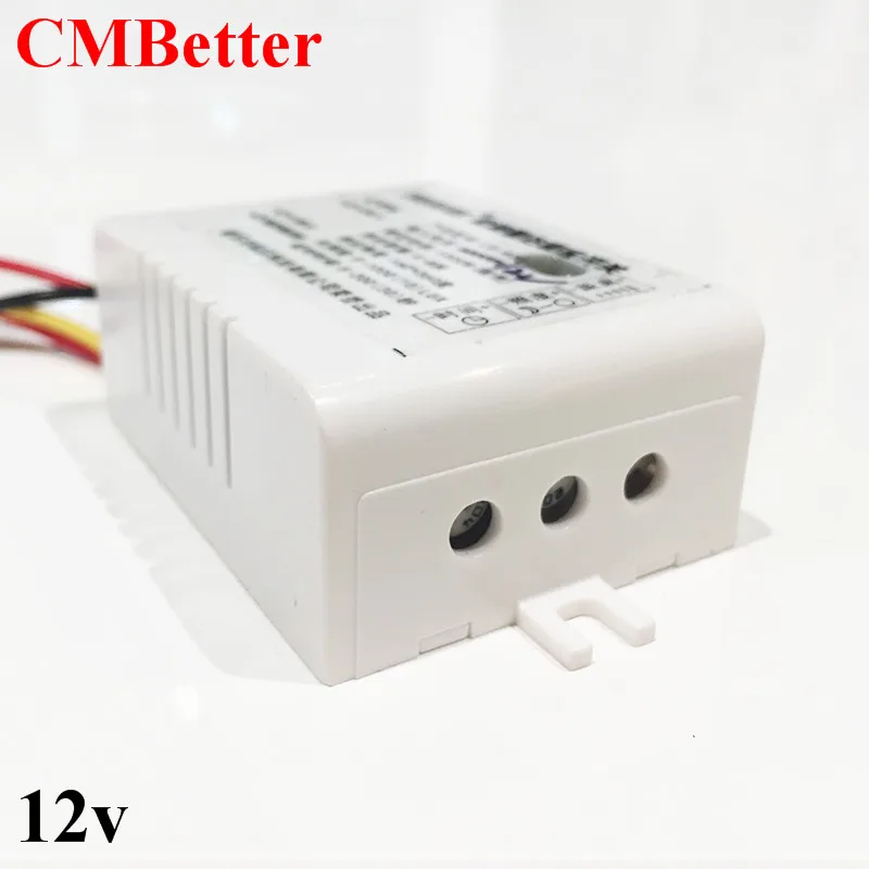 CMBetter Delay Distance Is Adjustable Switch Microwave Radar Body Sensor Switch Auto Power On Off DC12V Light Control Switch (5)