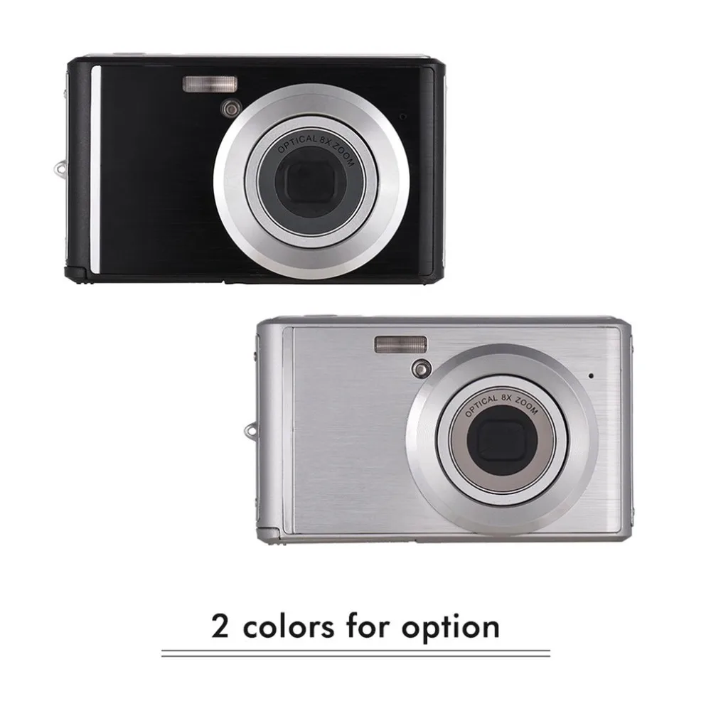 6x Optical Zoom Telescopic Lens 18 Million Hd Ultra-thin Digital Camera Children's Camera Digital Students Cameras