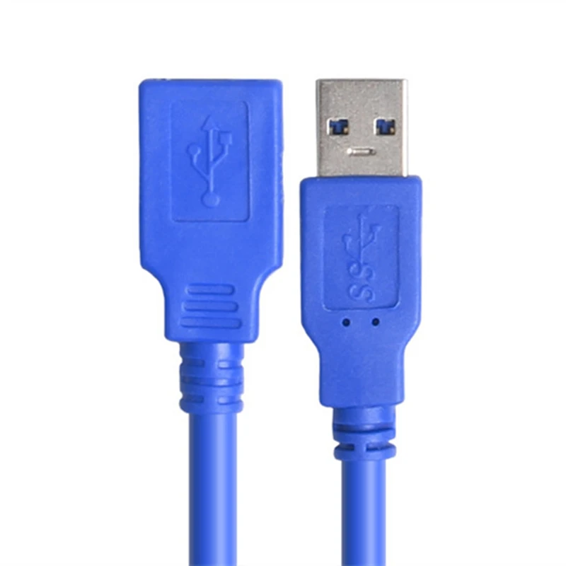 Rankman USB 3.0 Extension Cable USB 3.0 A Male to Female Data Sync Cord Extended Datum Cable Connector for PC Mouse U Disk HDD