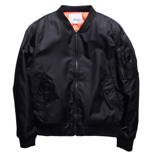 Buy White Bomber Jacket Men Casual Long Sleeve Veste