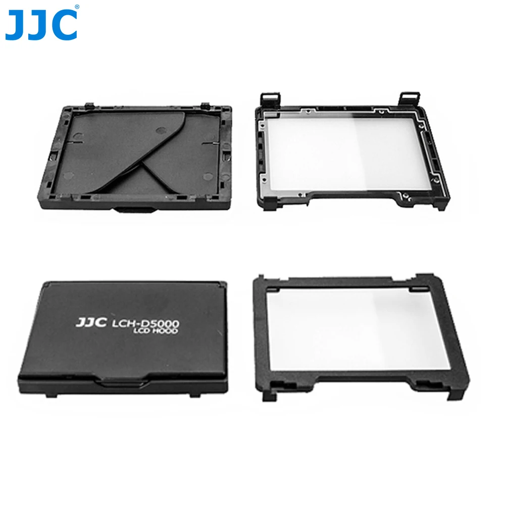 

JJC D5000 LCD Hood Professional ABS Cover Cameras Screen Protector for NIKON