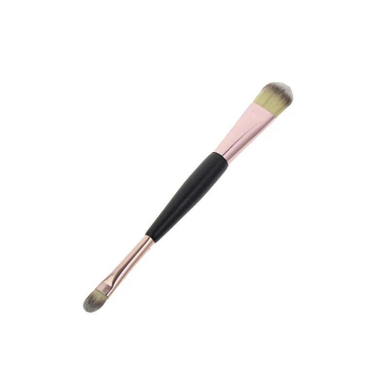 

1Pcs Pvc Box Packing 18cm Double Sides Professional Cheap Facial Beauty Makeup Cosmetic Tool Product Foundation Concealer Brush