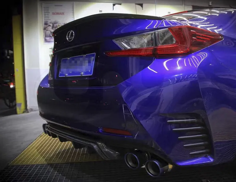 2014-2017 Lexus RC F Sport YC DESIGN Style Body Trunk Spoiler Wing CF (103)