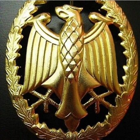 Высококачественный значок военной знакости немецких войск также награжденный