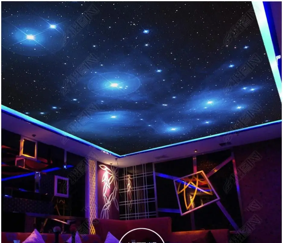 

Custom photo wallpaper 3d ceiling wallpaper murals zenith mural Sky stars ceiling mural wall papers for living room decoration