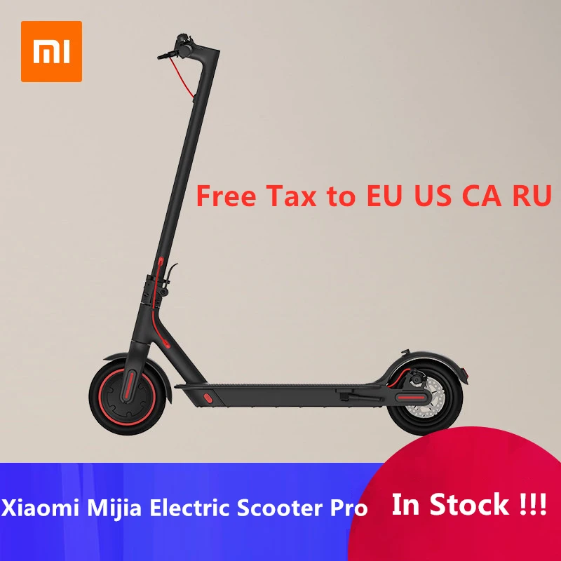 

Original Xiaomi Mijia Pro Smart Electric Scooter Foldable Hoverboard Skate Board KickScooter Mini Two Wheels 45 KM Scooter
