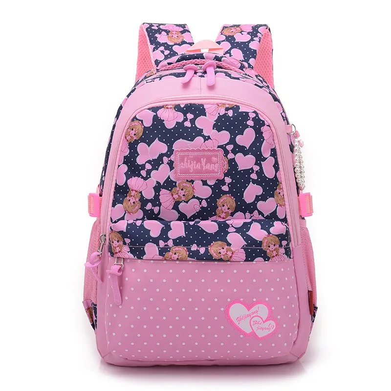 

Kids Backpack Children princess caeroon Backpacks for Girls Waterproof School Bags kids Orthopedics Schoolbags mochila infantil