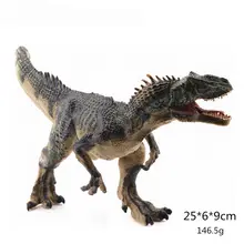 Indoraptor синий Велоцираптор рисунок динозавра Юрского периода модель животного древний биологический для взрослых и детей Коллекция игрушек подарок домашний декор