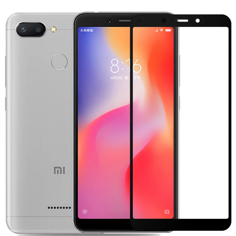 Защитное стекло для Xiaomi Redmi 6A 6 Pro Note | Мобильные телефоны и аксессуары