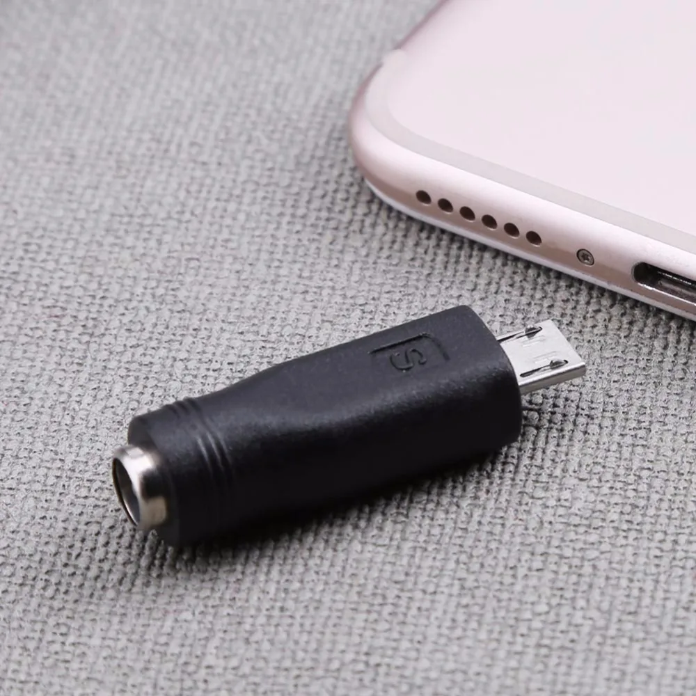 DC 5 5*2 1 мм гнездо к Micro USB папа конвертер питания разъем M/F зарядное устройство