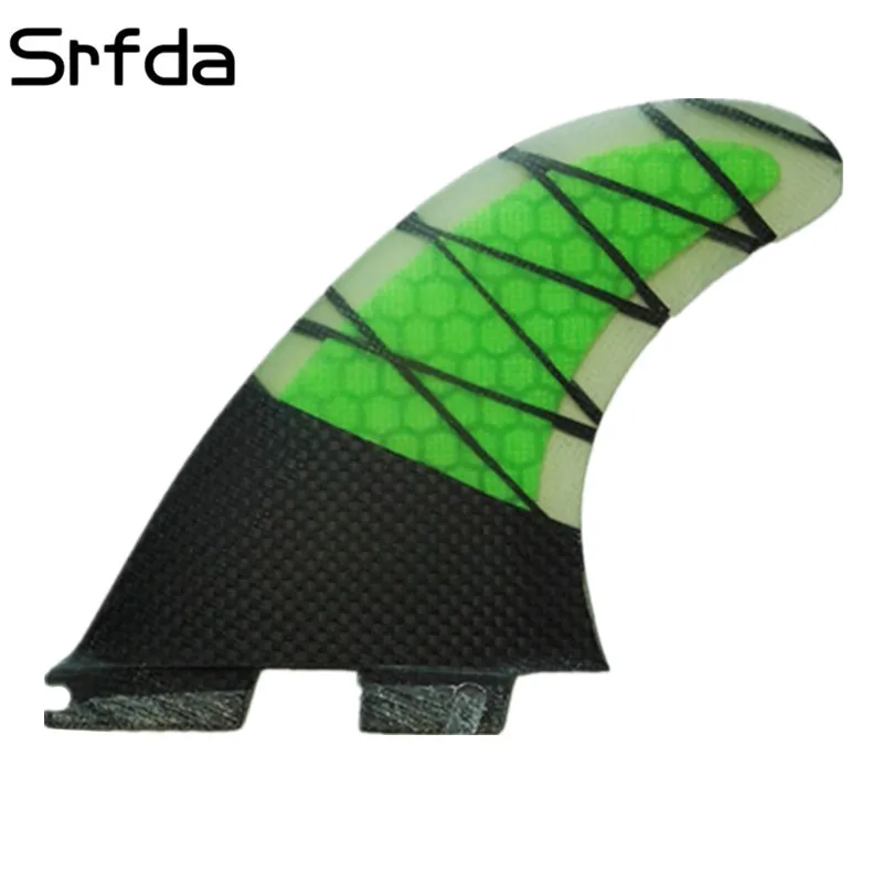 High quality FCS II fins with fiberglass honey comb material for surfing tri/set High quality FCS II fins with fiberglass honey comb material for surfing tri/set