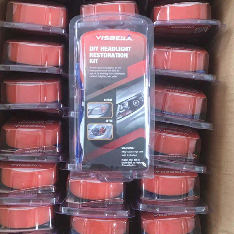 42KIT/BOX Fedex fastShip Headlamp Brightener Kit DIY headlight restoration for car head lamp lenses Deep Clean head light Polish 42KIT/BOX Fedex fastShip Headlamp Brightener Kit DIY headlight restoration for car head lamp lenses Deep Clean head light Polish