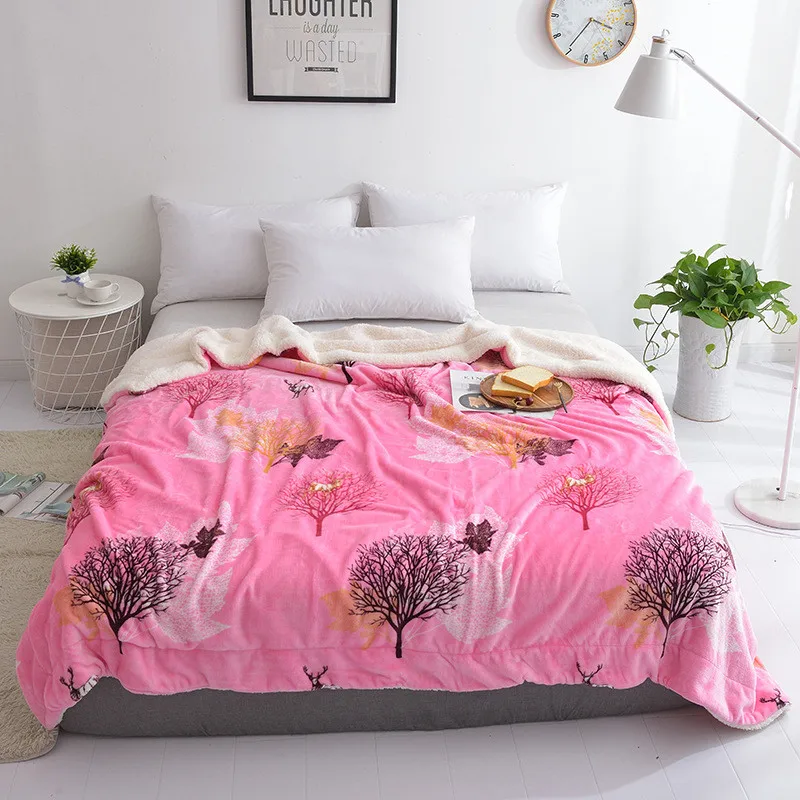 

New fall/winter 2018 high quality warm blankets