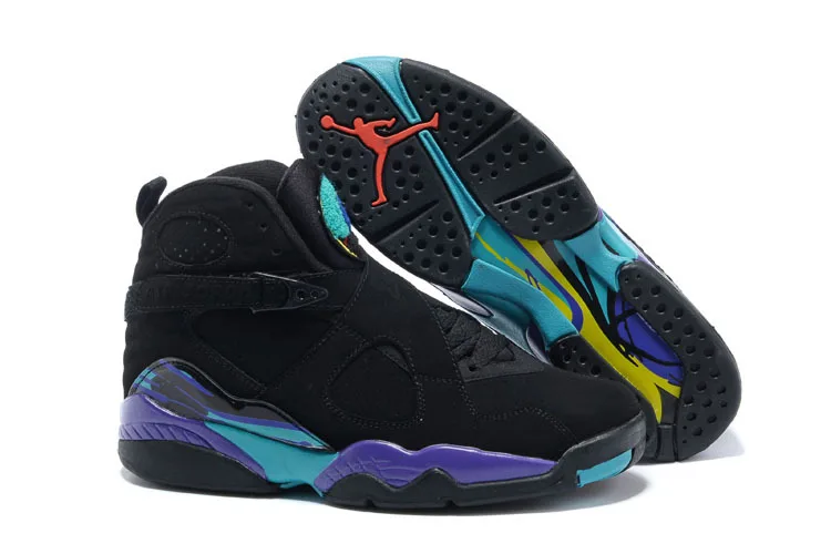 

New high-quality original jordan 8 homme retro Men woman shoes basketball shoes sneakers Lovers shoes Black blue CI0550-115