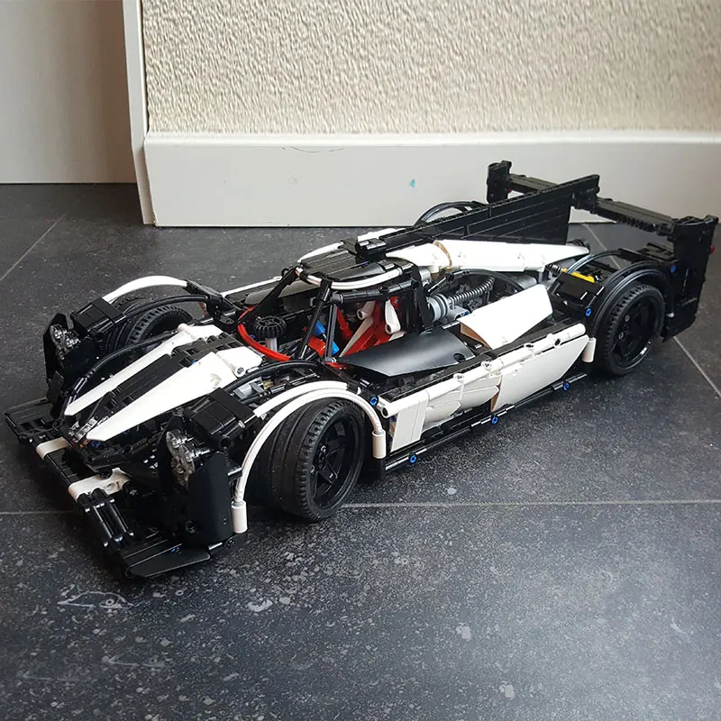 

DHL free 23018 Technic Toys The MOC-5530 Hybrid Super Racing Car Set Building Blocks Bricks Car Model Kids Toys Christmas Gifts