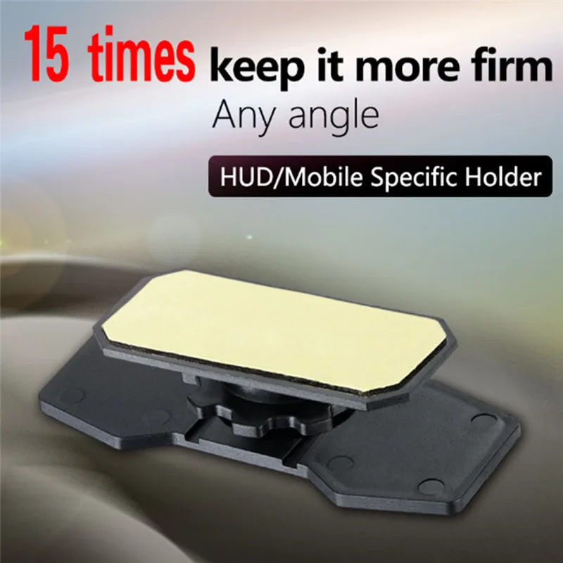  Universal Flexible Drehung Halter Auto HUD Head Up Display Halterung Telefon Halter-Arbeit für HUD 