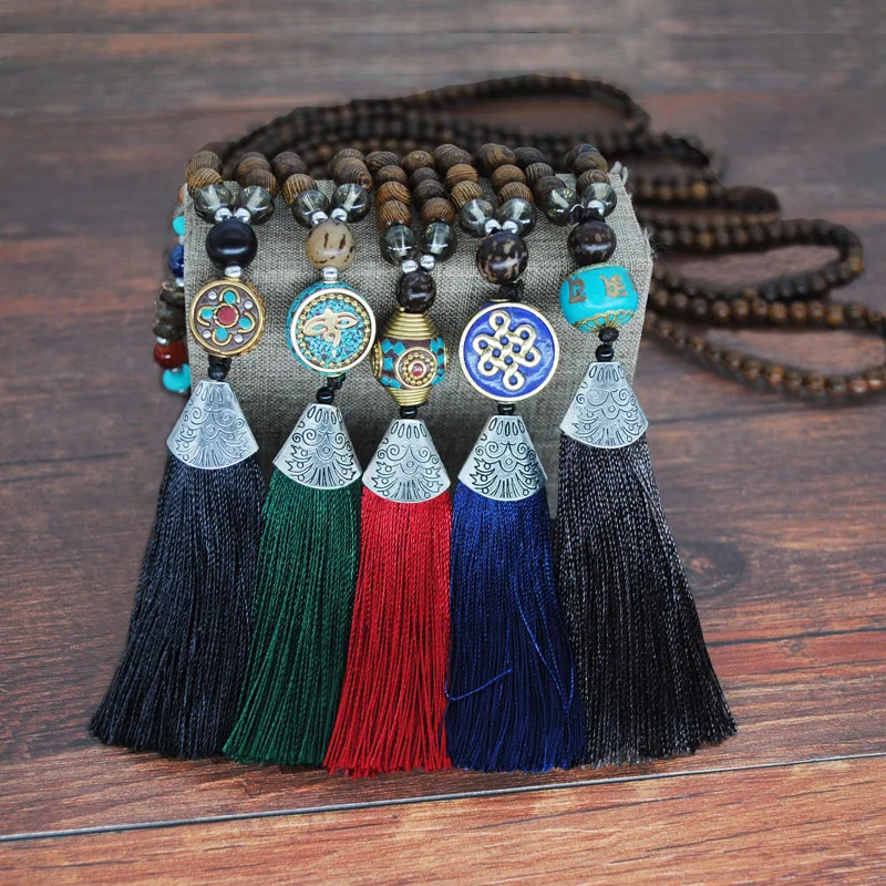Yumfeel-Brand-Original-Design-Necklace-Enthic-Style-Long-Wood-Handmade-Nepal-Beads-Tassel-Women-Necklace-Jewelry (1)