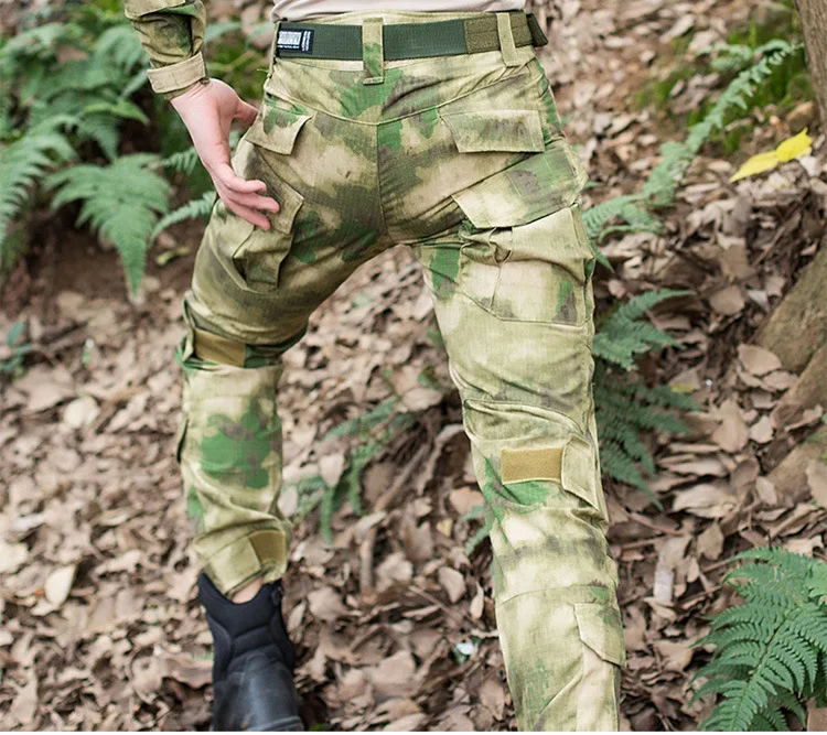 Армейские брюки карго с камуфляжным принтом много карманных комбинезонов Commandos военные тренировочные Тактические Брюки Военная одежда для мужчин