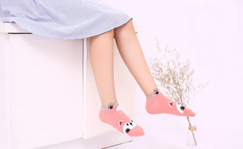 Luckymily/теплые удобные женские носки из хлопка и бамбукового волокна для девочек низкие женские невидимые носки для девочек и мальчиков