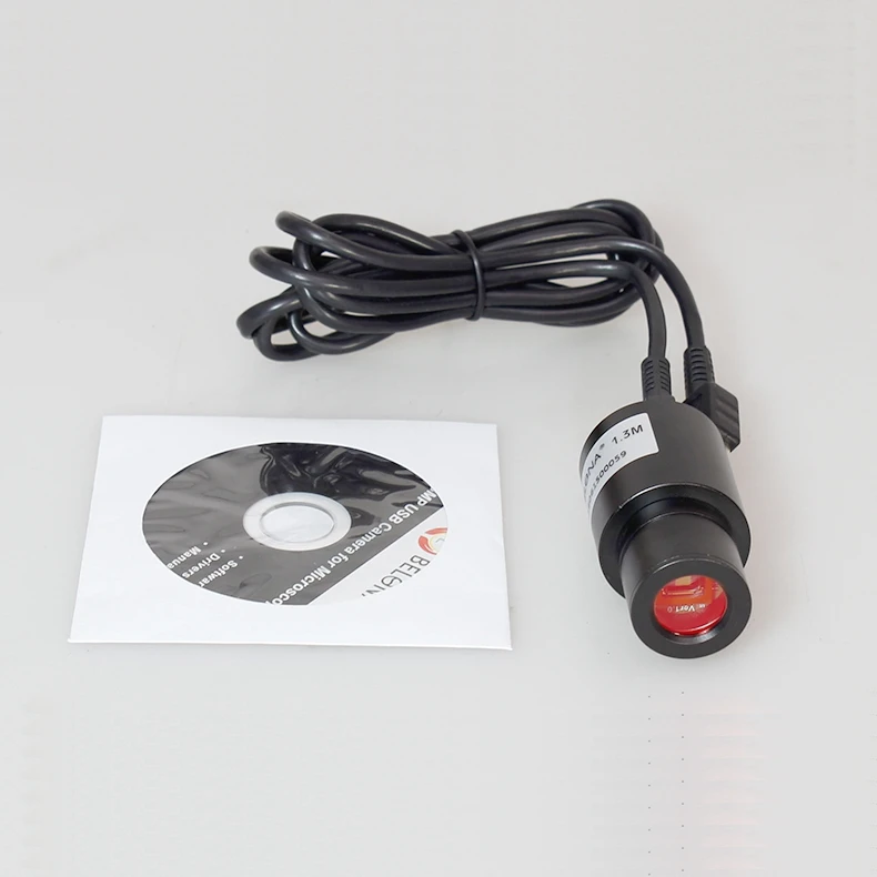 

CMOS 1.3MP USB2.0 Microscope Digital Camera Astronomical Telescope 23.2mm Mounting Electronic Eyepiece with Micrometer Scale