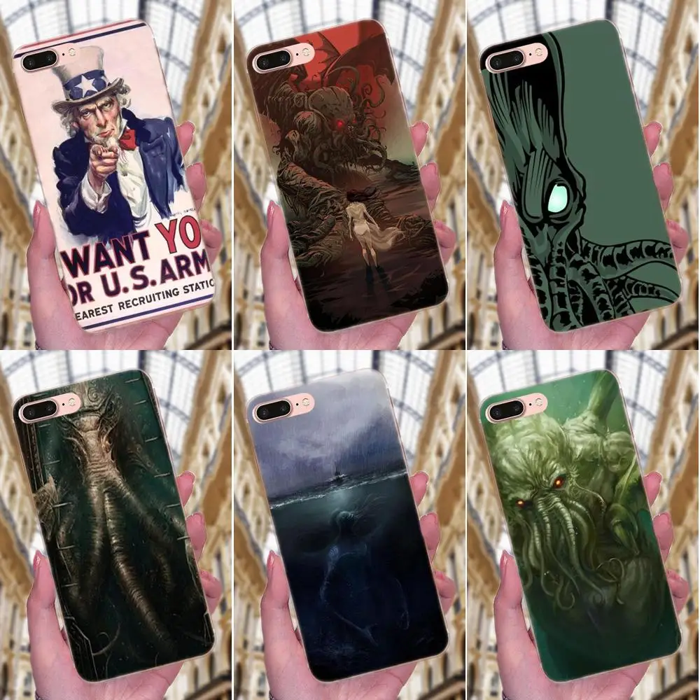 Чехол с надписью Love Cthulhu для Sony Xperia Z Z1 Z2 Z3 Z4 Z5 compact Mini M2 M4 M5 T3 E3 E5 XA XA1 XZ мягкие премиум