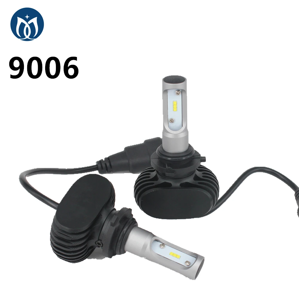 

9006 HB4 S1 Car LED Headlight Bulbs Conversion Kit 8000LM White Auto Fog lamp 50W Hi/Low Beam Replace for Halogen HID Bulbs