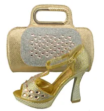 Schuhe Mit Passenden Taschen Afrikanischen Schuh Und Tasche Set Für Party In Frauen Damen Pumps Schuhe Und Handtasche Mit Steinen 1308-31