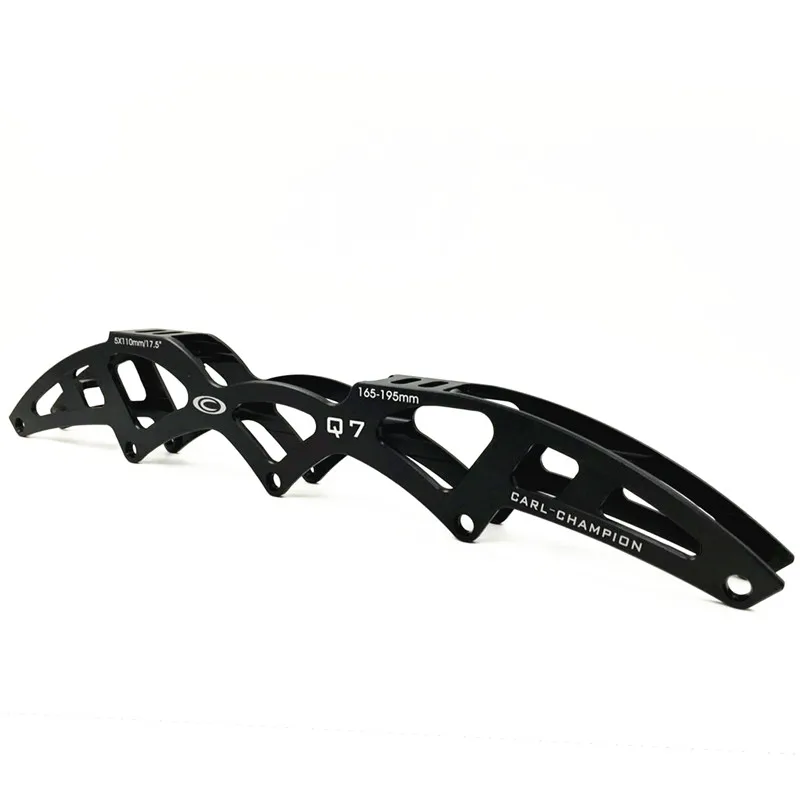 5 wheels speed skate frame 165mm 195mm skating frame inline skate