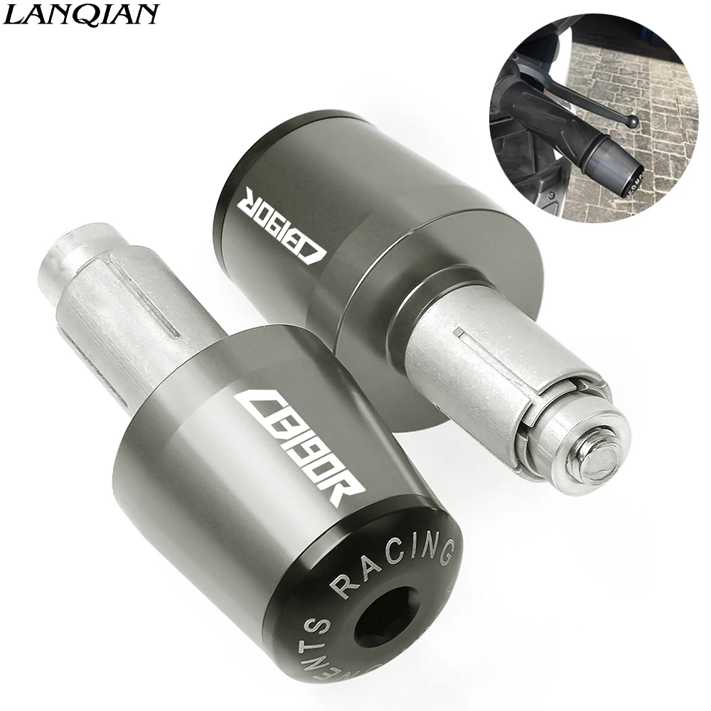 

Motorcycle CNC Aluminum Accessories Hand Bar Ends Handle bar Slider Caps For Honda CB190R CB 190R 190 R 2015 2016 2017 2018