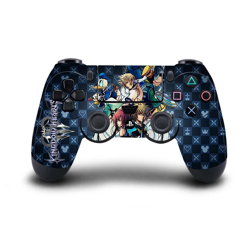 

HOMEREALLY Controller Skin KINGDOM HEARTS Skin Full Cover Protective Sticker for Sony Play Station 4 Wireless Controller