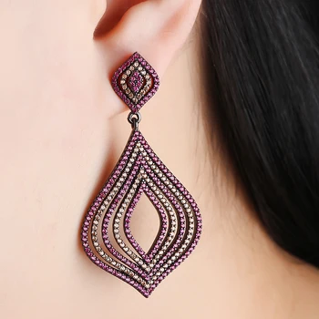 

Big Vintage Earrings for Women display brass drop Cheap Amazing Design For Wholesale Dangle earrings