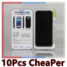 Larger Capacity 2800mAh External Pack Battery Power Bank Charger Case Cover for Samsung Galaxy S4 mini I9190 I9192 1Pcs New
