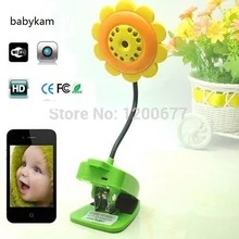 Babykam цветок wifi Детский Монитор ip камера ИК ночного видения Детская камера Баба Электроника wifi детские мониторы Поддержка iOS Android