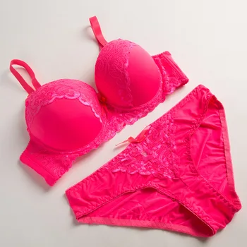 

Large Bra Suit High-end Luxury Sexy Lace Large Underwear