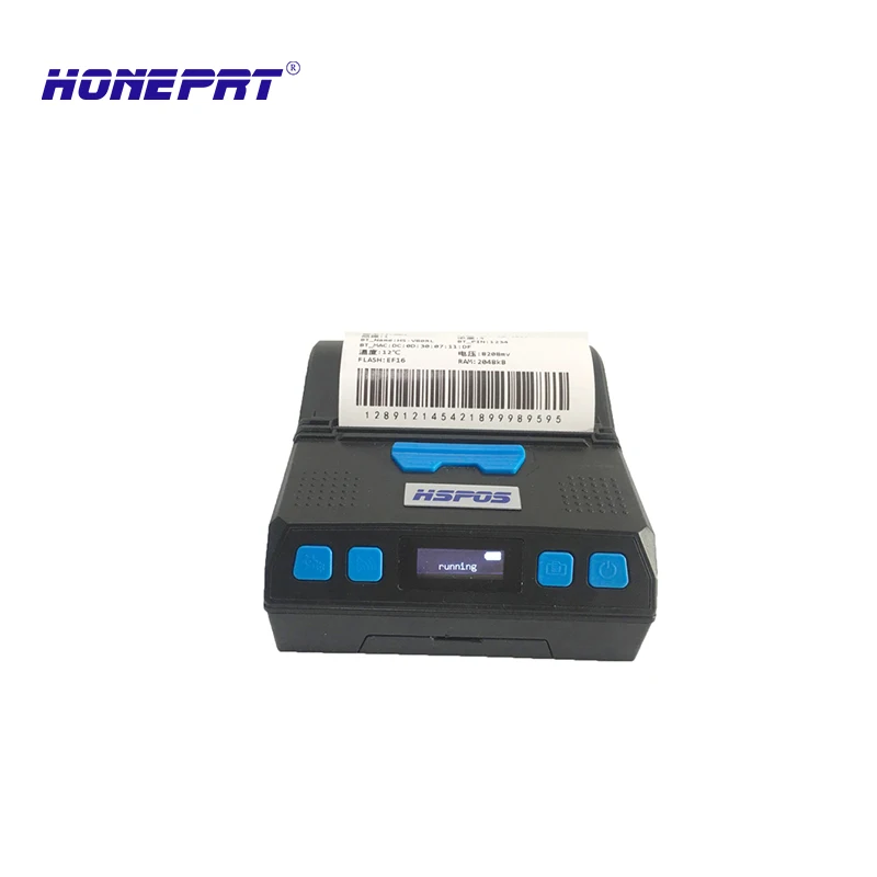 

High quality Portable handheld mobile Bluetooth Thermal label and Receipt Printer with Android app for Logistics label