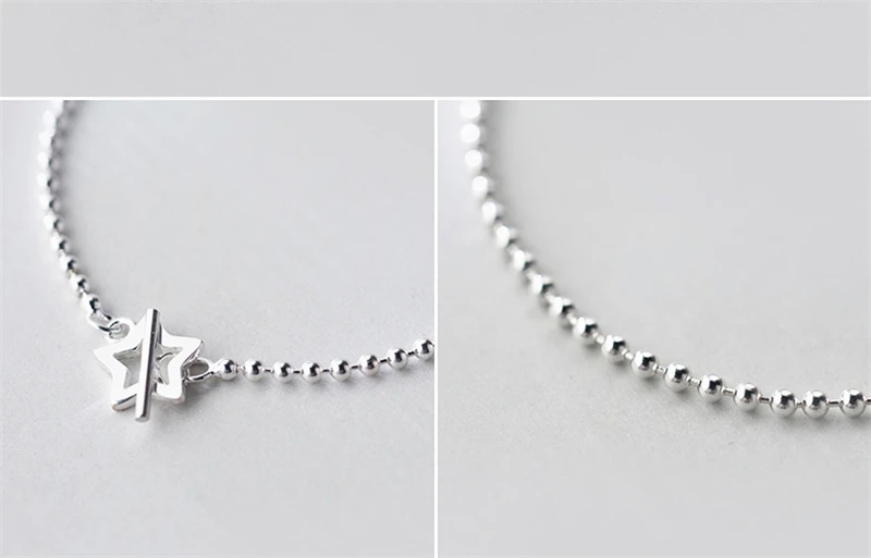 TOYOOSKY высокое качество Сверкающая Звезда браслет подходит для женщин бисера Шарм 925 пробы серебряный браслет ювелирные изделия
