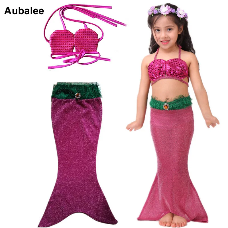 Bikini De La Sirenita Para NiÃ±a Bikini Para NiÃ±a De 12 AÃ