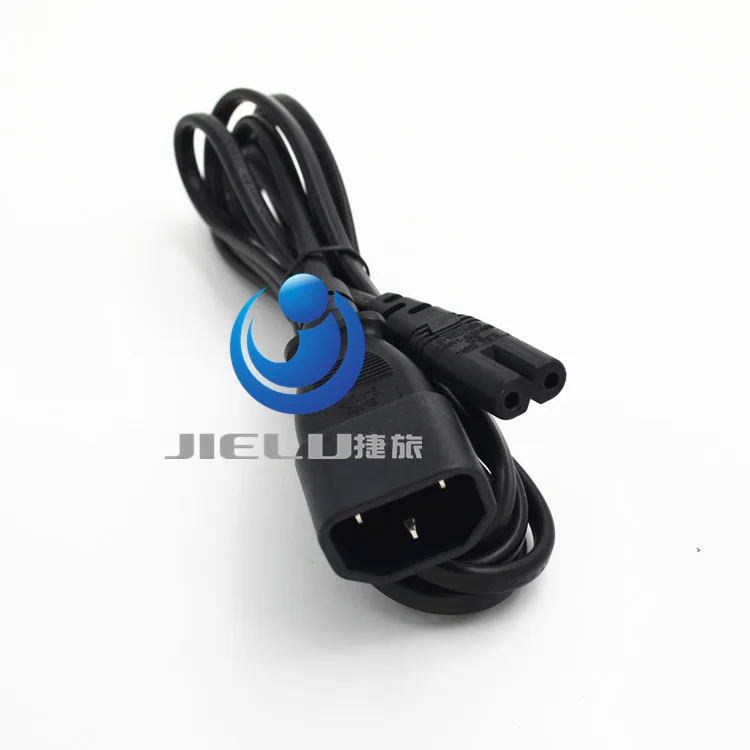 10 шт. адаптер IEC320 C14 Male к C7 Female кабель-удлинитель питания 2*0 75 квадратный Порт