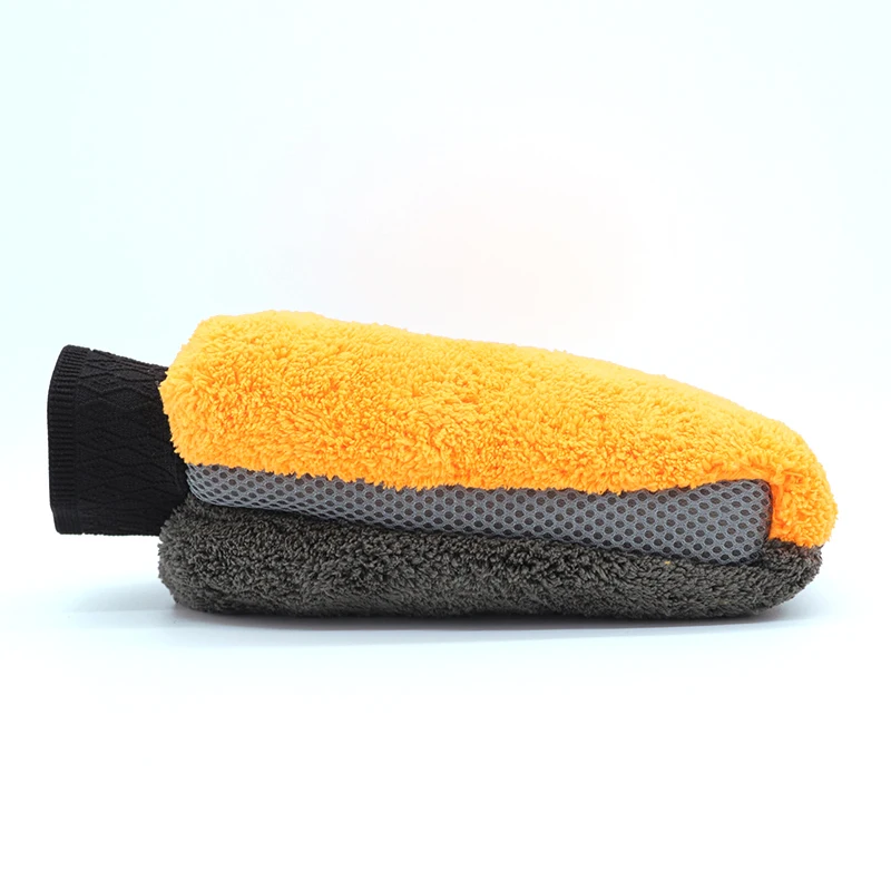 Перчатка для мытья машины рукавица без царапин синель Водонепроницаемая Чистящая детализация авто аксессуары инструменты